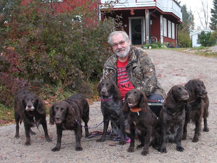 Under en kortare tid hade vi även Wachteltorpets Gitte som nu har flyttat.